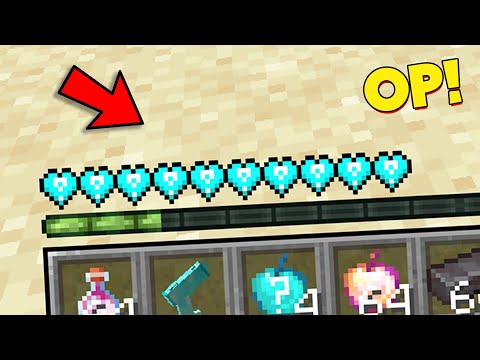 Minecraft, But There Are Diamond LUCKY Hearts…..