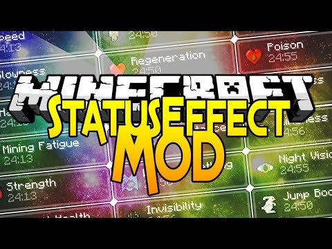 Minecraft Mods – Status Effect HUD – Improve your PVP ! 1.7.10