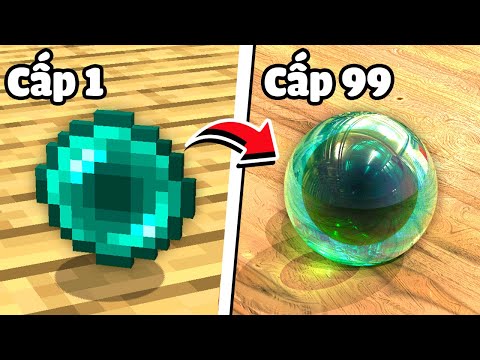 Minecraft Nhưng Thế Giới Nâng Cấp Siêu Chân Thật