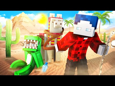 MINECRAFT nur in der WÜSTE durchspielen… mit BASTIGHG