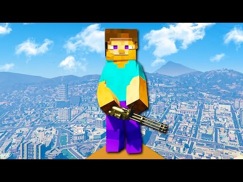 MINECRAFT SU GTA5!! (GTA 5 Mod)