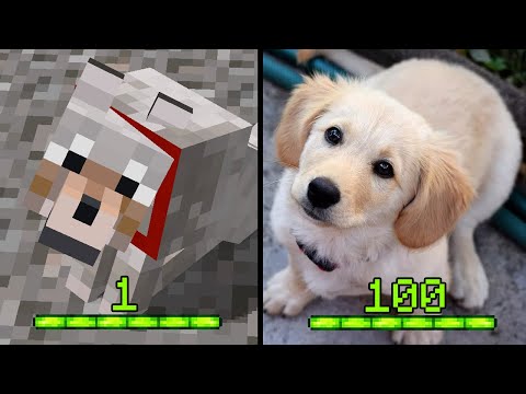 MINECRAFT VAI FICANDO MAIS REALISTA A CADA NÍVEL