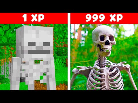 MINECRAFT VAI FICANDO MAIS REALISTA A CADA NÍVEL