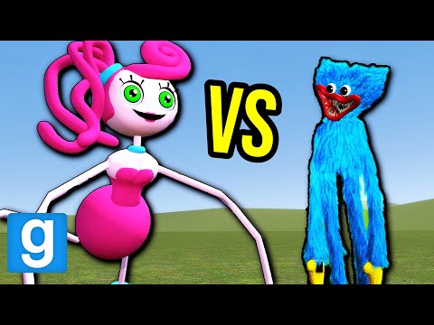 MOMMY LONG LEGS vs HUGGY WUGGY! (Poppy Playtime Chapter 2) – Garry's Mod Gameplay