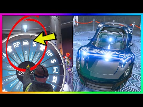 *NEW* How To Win the Car in GTA 5 EVERY TIME! GTA LUCKY WHEEL GLITCH! (How To WIN The PODIUM CAR)
