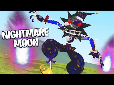 NIGHTMARE MOON + More New FNAF Mods! (Garry's Mod)