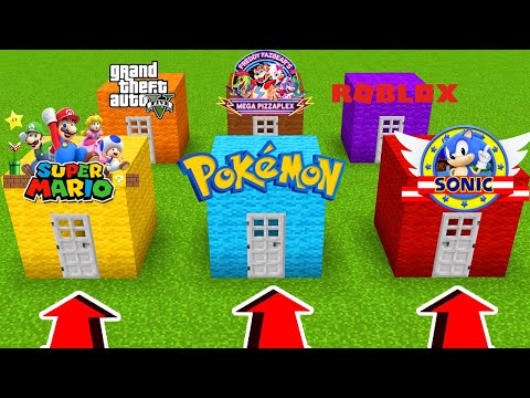 ¡NO ELIJAS LA CASA DEL VIDEOJUEGO EQUIVOCADO! 😱 MINECRAFT