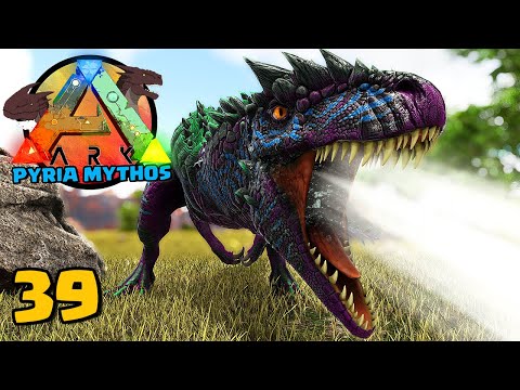 O INCRÍVEL ALLOSAURO DIVINO – ARK PYRIA MYTHOS #39 ARK: SURVIVAL EVOLVED