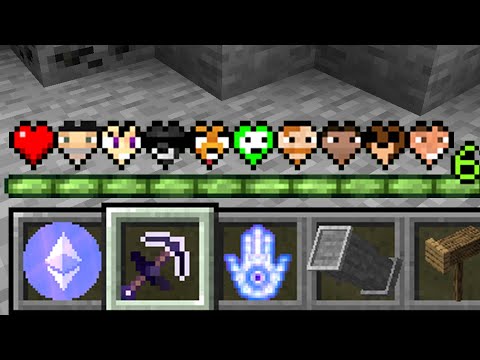 Paso Minecraft pero los Corazones son Youtubers