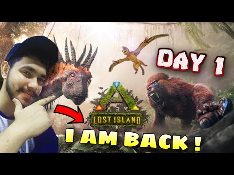 PHIRSE AGAYA DINOSAUR KE DUNIYA MAI ! | Ark Survival Evolved Lost Island Day 1