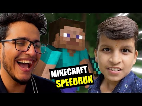 @Piyush Joshi Gaming Challenged Me to Minecraft Speedrun