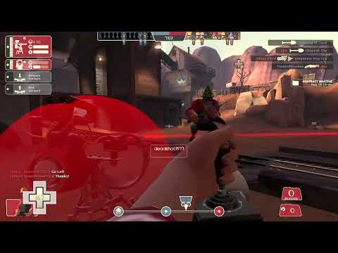 Playing Team Fortress 2!
