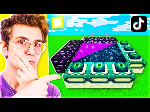 PROVO I TIK TOK PIU' VIRALI al MONDO su MINECRAFT ITA! (Ep.58)
