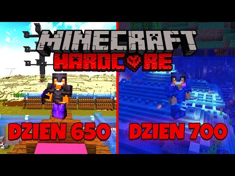 Przeżyłem 700 DNI na świecie Minecraft HARDCORE!