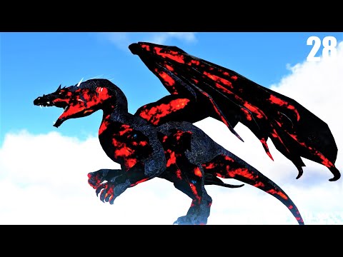 PURE FURY & HYBRID XENO DRAGON! ARK SURVIVAL EVOLVED (ELEMENTAL ARK MODDED) E28