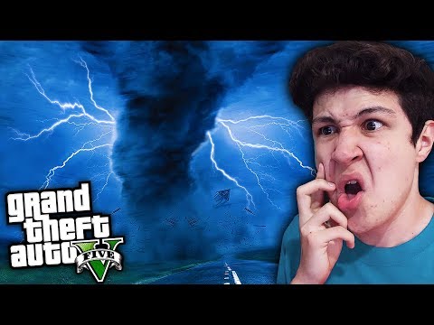 ¿Qué PASA si Hay un HURACÁN en GTA 5? Grand Theft Auto V – GTA V Mods