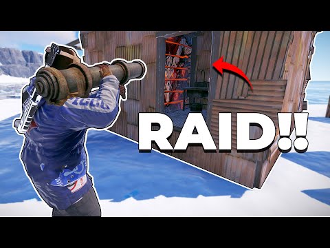 RAIDEAMOS ESTA BASE POR SEGUNDA VEZ EN EL WIPE! | RUST Gameplay Español