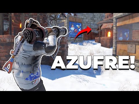 RAIDEAMOS ONLINE A LOS VECINOS Y SE DEJAN EL AZUFRE AFUERA! | RUST Gameplay Español