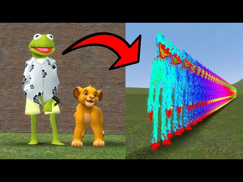 RAINBOW HUGGY WUGGY ARMY VS TOWERS! 😨 – Garry's mod sandbox