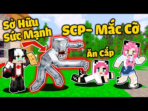 REDHOOD THỬ THÁCH 24 GIỜ LÀM SCP TROLL MỀU TRONG MINECRAFT*1 NGÀY REDHOOD SỐNG TRONG CƠ THỂ SCP 096