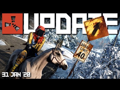 Ring road on staging, sprinkler system? | Rust update 31st January 2020