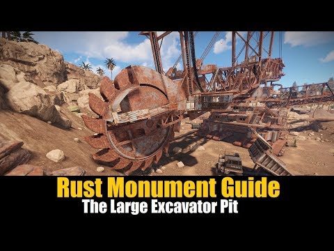 Rust Monument Guide – The Large Excavator Pit