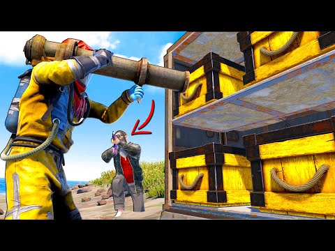 Rust – STEALING THEIR RAID LOOT AS A SOLO PLAYER | PART 2