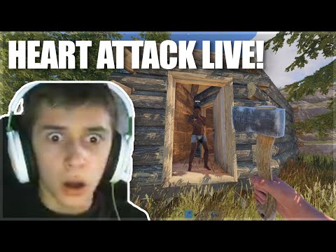 RUST streamer has a HEART ATTACK over snipers…