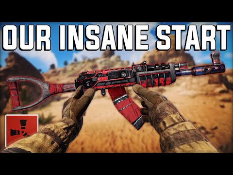 Rust – The PERFECT Start From ROCK to AK in 1 HOUR – Rust Gameplay Ep 1