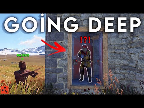 SERVERA GİRER GİRMEZ GOİNG DEEP ATMAK.!! (300İQ) Rust Türkçe