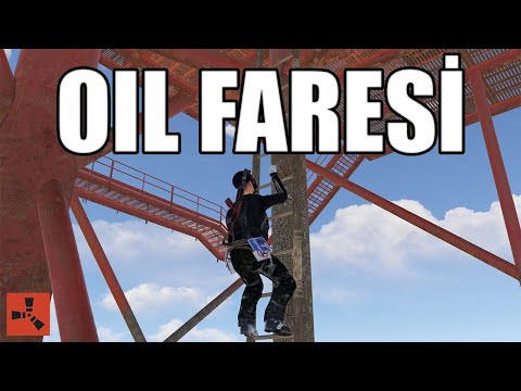 SOLO OYNUYORUM AMA OIL RIG'DE YAŞIYORUM… – Rust Türkçe