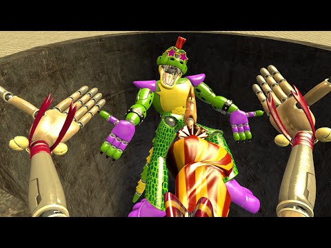 SPARTAN KICKING FNAF SECURITY BREACH ANIMATRONICS in Garry's Mod!