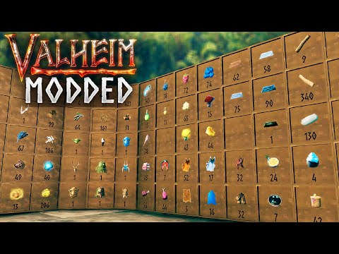 STORAGE MADE BEAUTIFUL! Modded Valheim EP8