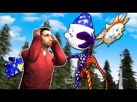 Sun and Moon turned into SIREN HEAD! (Garry's Mod)