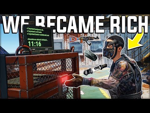 TAKING The RUST LARGE OIL RIG And RUST CARGO SHIP For CRAZY LOOT – Rust Vanilla Gameplay