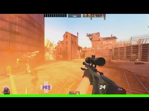 Team Fortress 2: Sniper Gameplay [TF2 AWP]