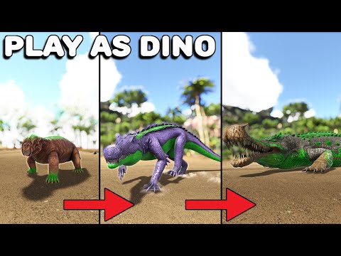 THE CROCODILE PROGRESSION LINE | PLAY AS DINO | ARK SURVIVAL EVOLVED