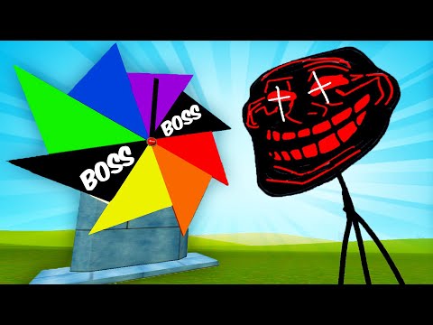 THE RULER vs MYSTERY WHEEL (Garry's Mod)