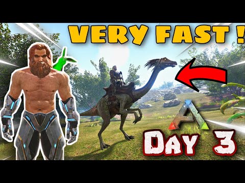 THIS DINOSAUR IS FASTER THEN RAPTOR ! | Ark Survival Evolved Lost Island Day 3