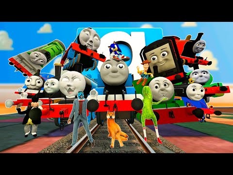 Thomas & Friends Garry’s Mod Funny Gameplay! (Gmod With Friends)