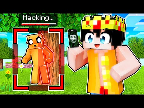 Uso HACKS en el Escondite con los Compas 😂 TROLLINO es HACKER en Minecraft