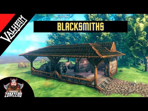 Valheim – A Blacksmiths Easy Build Fit For Any Town/Village or Base Build