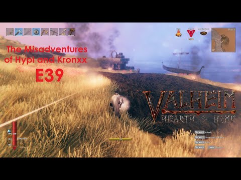 VALHEIM: BIG PLAINS – The Misadventures of Hypi and Kronxx – Episode 39