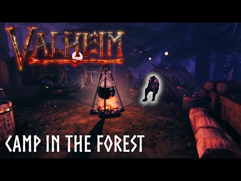 Valheim – Camp in the Forest