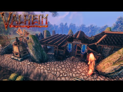 VALHEIM – CONSTRUINDO BASE END GAME – BUILD END GAME