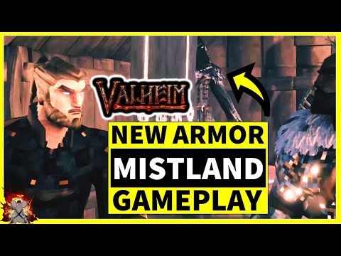 VALHEIM First Mistlands Gameplay! New Armor Reveal! New Rug! New Ship Look? Devs Fireside Chat 2!