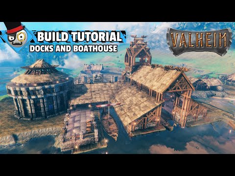 Valheim – How to Build a Dock and Boathouse – My most Detailed Building Guide