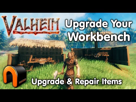 VALHEIM How To Upgrade The Workbench #valheim