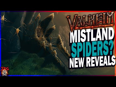 VALHEIM NEW MISTLAND REVEALS! Spider Dungeons? Crossbow Confirmed! Best Debut Game Win!