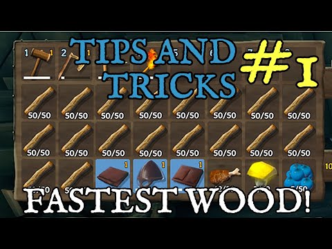 Valheim Tips and Tricks #1 – Fastest way to Get wood!